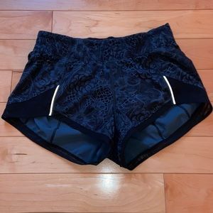 lululemon athletica Navy Blue Athletic Shorts